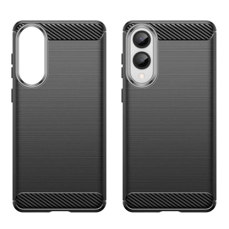 Cover Samsung Galaxy S25 5g Edge Telefon Etui Børstet Kulfiber