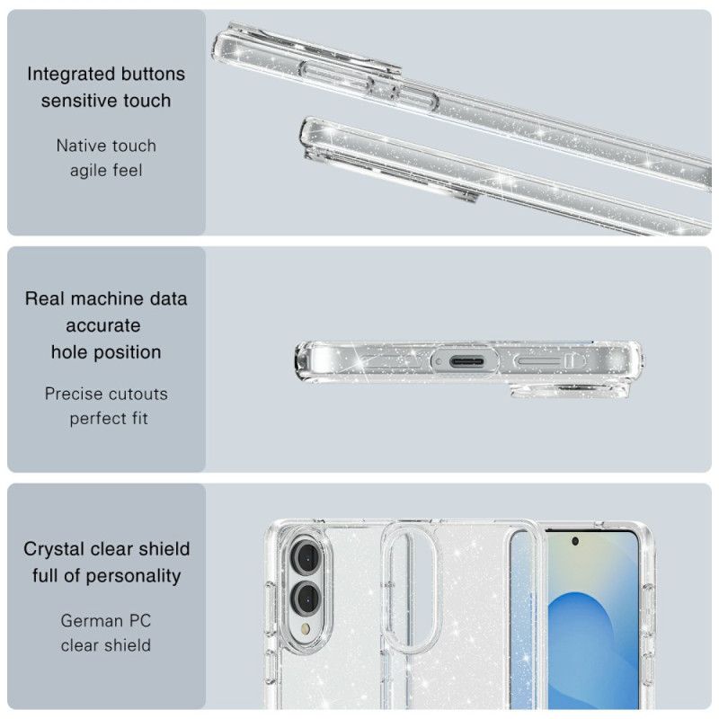 Cover Samsung Galaxy S25 5g Edge Telefon Etui Glitter