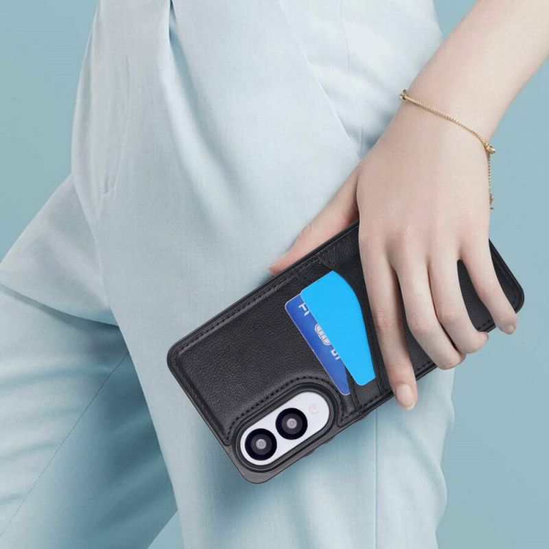 Cover Samsung Galaxy S25 5g Edge Telefon Etui Læderlignende Med Kortholder