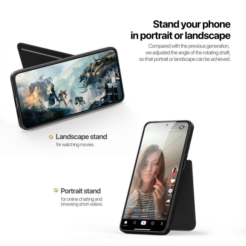 Cover Samsung Galaxy S25 5g Edge Telefon Etui Magnetisk Med Kortholder