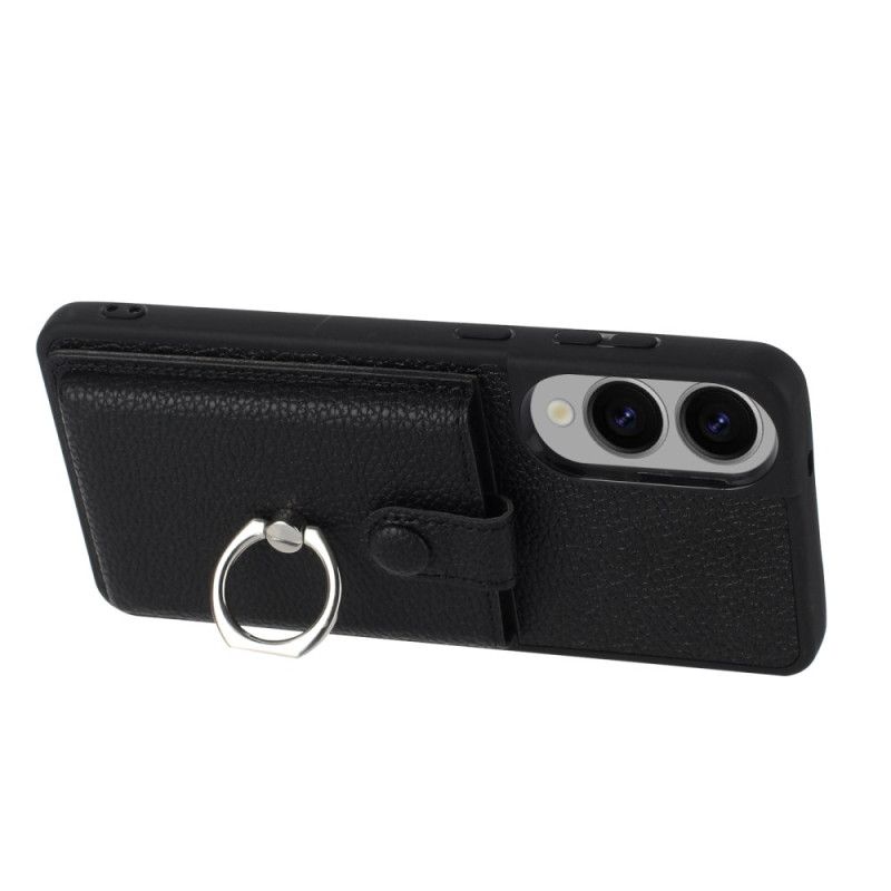 Cover Samsung Galaxy S25 5g Edge Telefon Etui Ringholder Og Kortholder