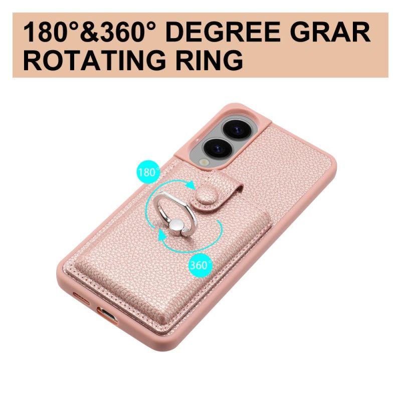 Cover Samsung Galaxy S25 5g Edge Telefon Etui Ringholder Og Kortholder