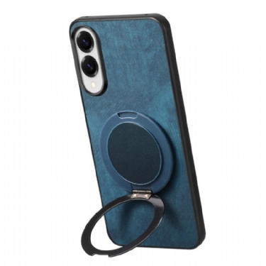 Cover Samsung Galaxy S25 5g Edge Telefon Etui Ruskindseffekt Med Roterende Stativ