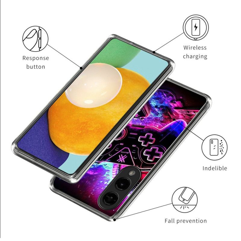 Cover Samsung Galaxy S25 5g Edge Telefon Etui Spilcontroller