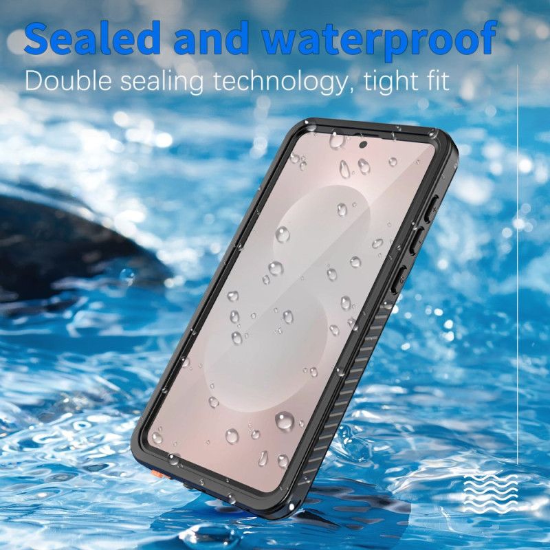 Cover Samsung Galaxy S25 5g Edge Vandtæt Og Stødsikker Redpepper