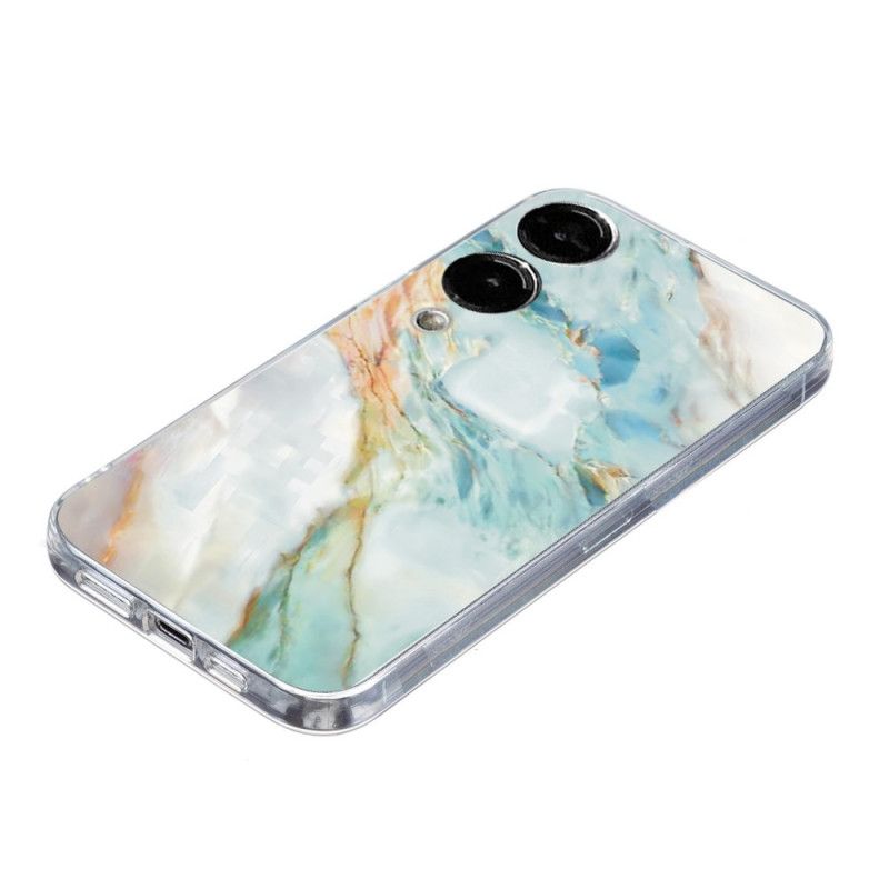 Cover Til Samsung Galaxy S25 5g Edge Grøn Marmor