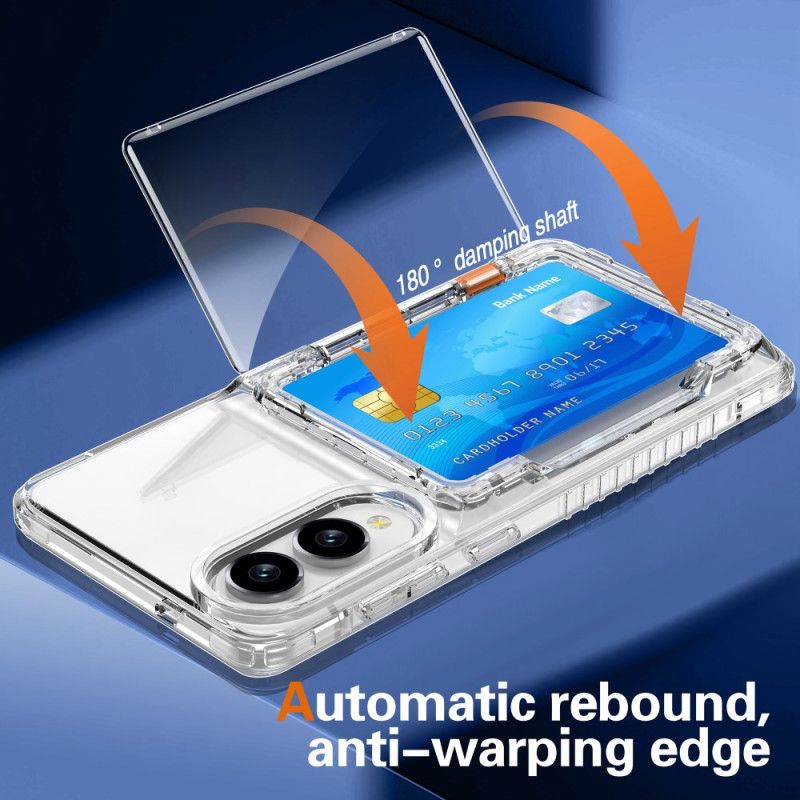 Cover Til Samsung Galaxy S25 5g Edge Klar Og Kortholder