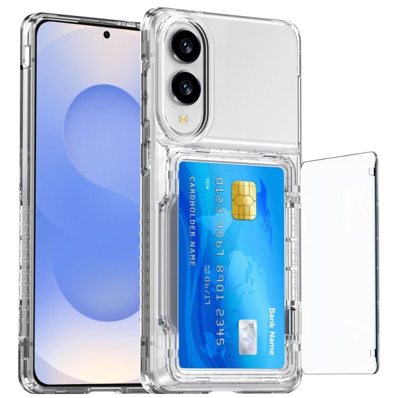 Cover Til Samsung Galaxy S25 5g Edge Klar Og Kortholder