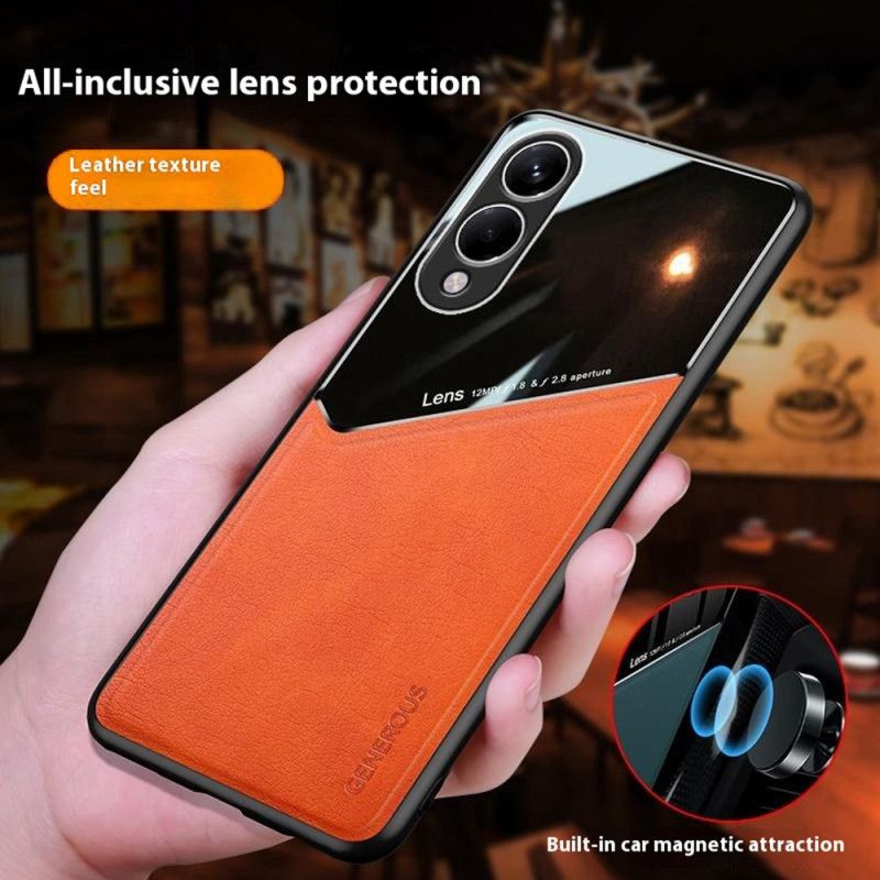 Cover Til Samsung Galaxy S25 5g Edge Ultratynd Lædereffekt