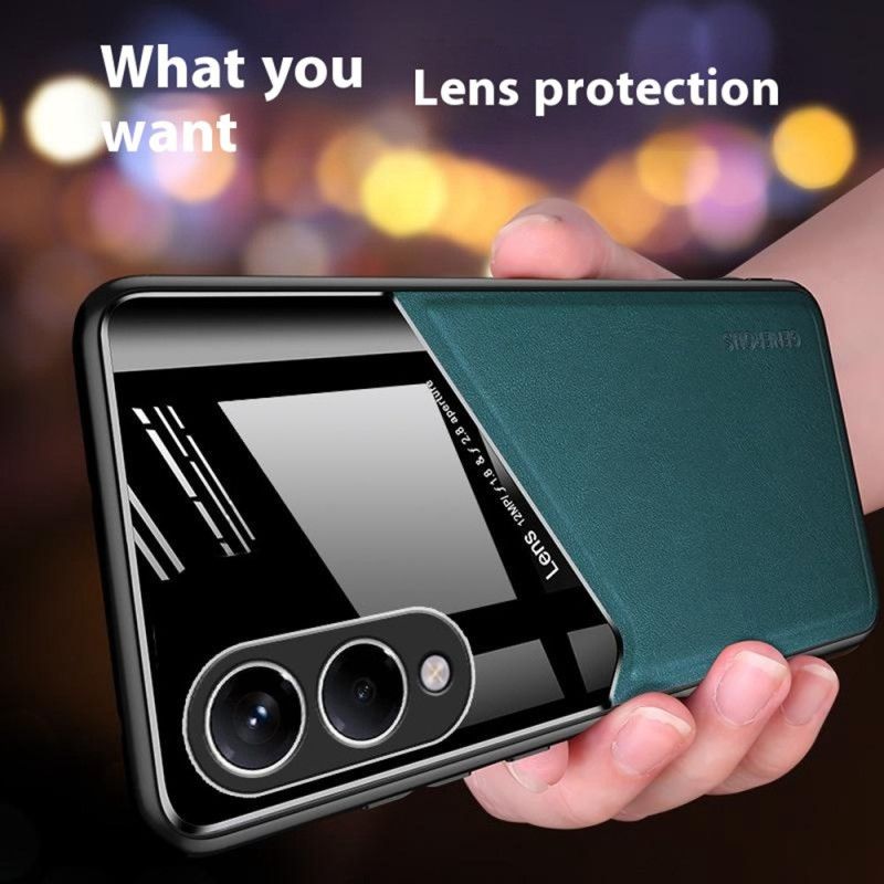 Cover Til Samsung Galaxy S25 5g Edge Ultratynd Lædereffekt
