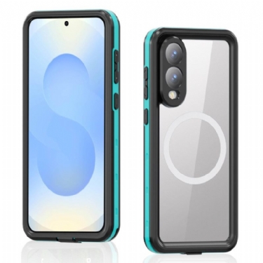 Cover Til Samsung Galaxy S25 5g Edge Vandtæt Magsafe Kompatibel Redpepper