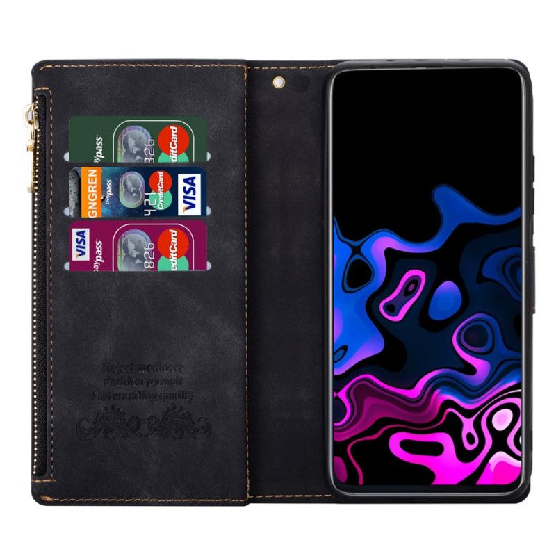 Flip Cover Samsung Galaxy S25 5g Edge Diamantmønsterpung