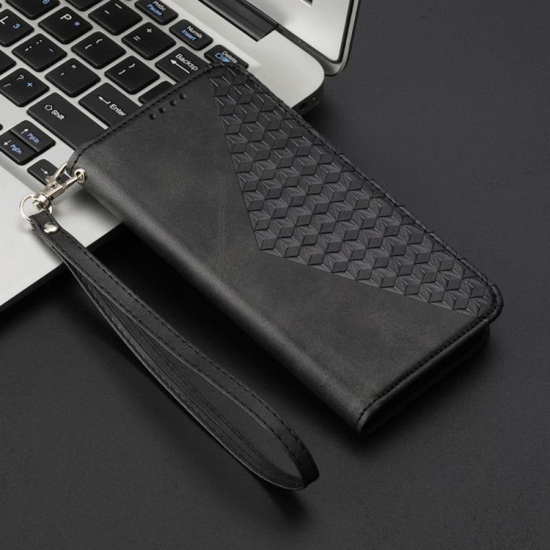 Flip Cover Samsung Galaxy S25 5g Edge Diamantmønsterrem