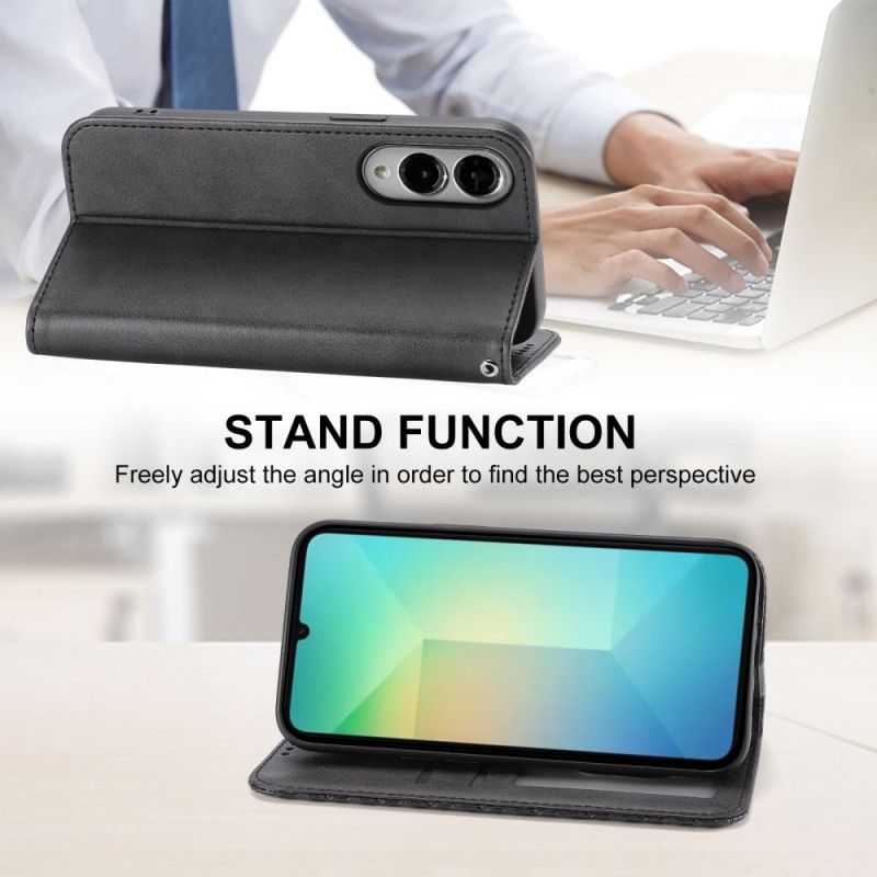 Flip Cover Samsung Galaxy S25 5g Edge Diamantmønsterrem
