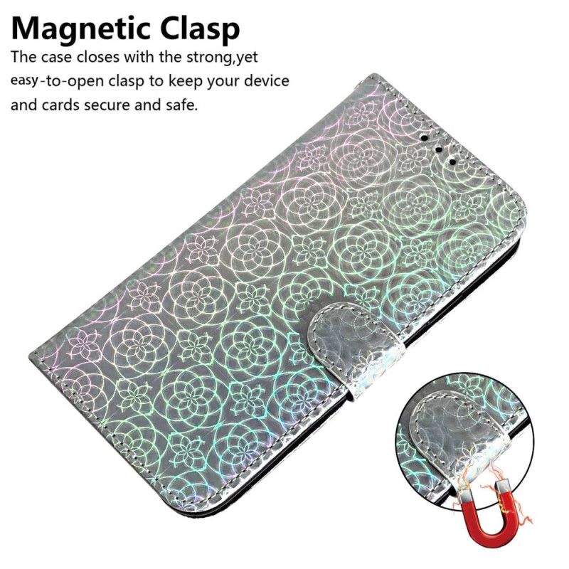 Flip Cover Samsung Galaxy S25 5g Edge Disco-stil