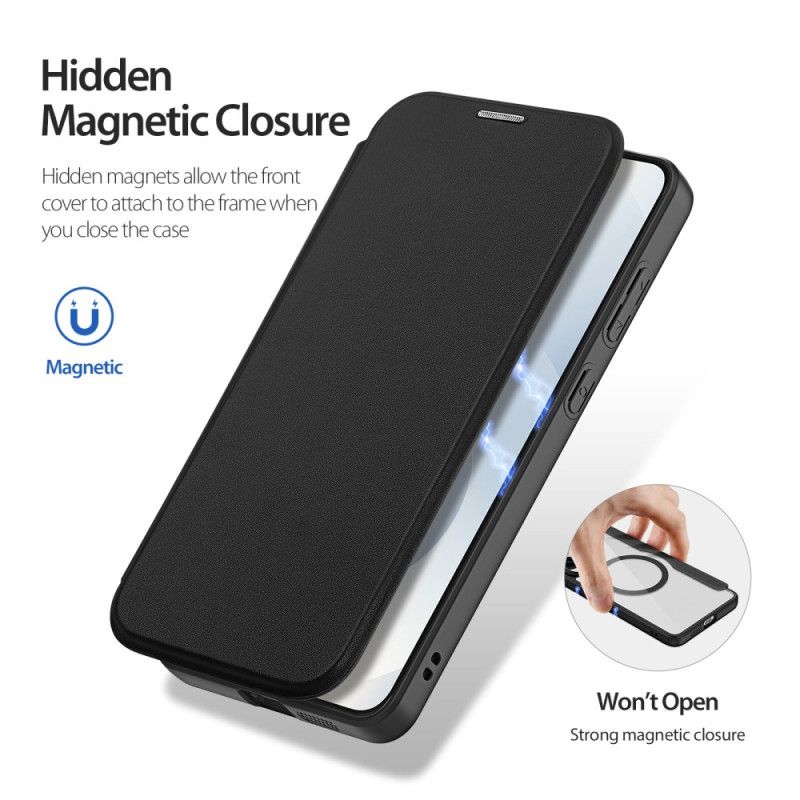 Flip Cover Samsung Galaxy S25 5g Edge Dux Ducis Pro-seriens Skin X