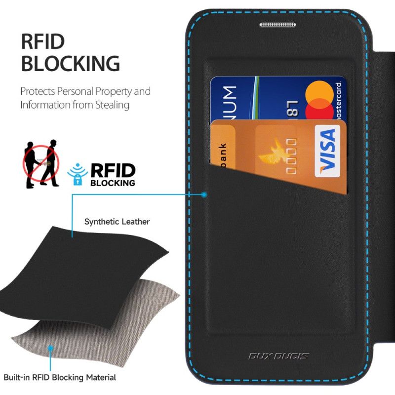 Flip Cover Samsung Galaxy S25 5g Edge Dux Ducis Pro-seriens Skin X
