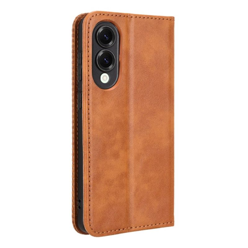 Flip Cover Samsung Galaxy S25 5g Edge Frieze Vintage