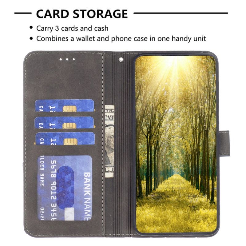 Flip Cover Samsung Galaxy S25 5g Edge Geometrisk Mønster Binfen Color