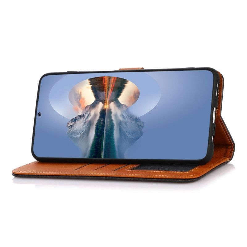 Flip Cover Samsung Galaxy S25 5g Edge Khazneh Guldlås