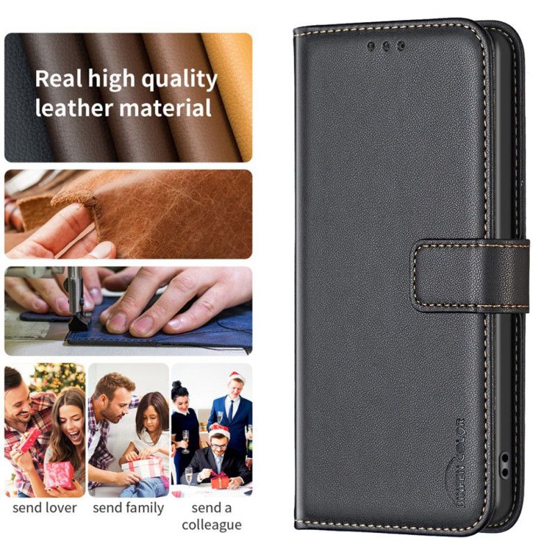 Flip Cover Samsung Galaxy S25 5g Edge Klassisk Binfen-farve