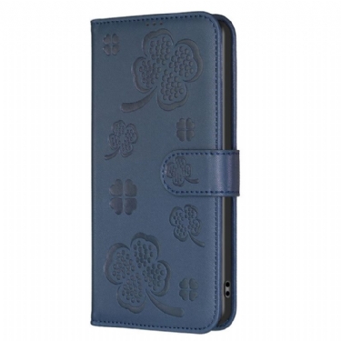 Flip Cover Samsung Galaxy S25 5g Edge Kløvermønster