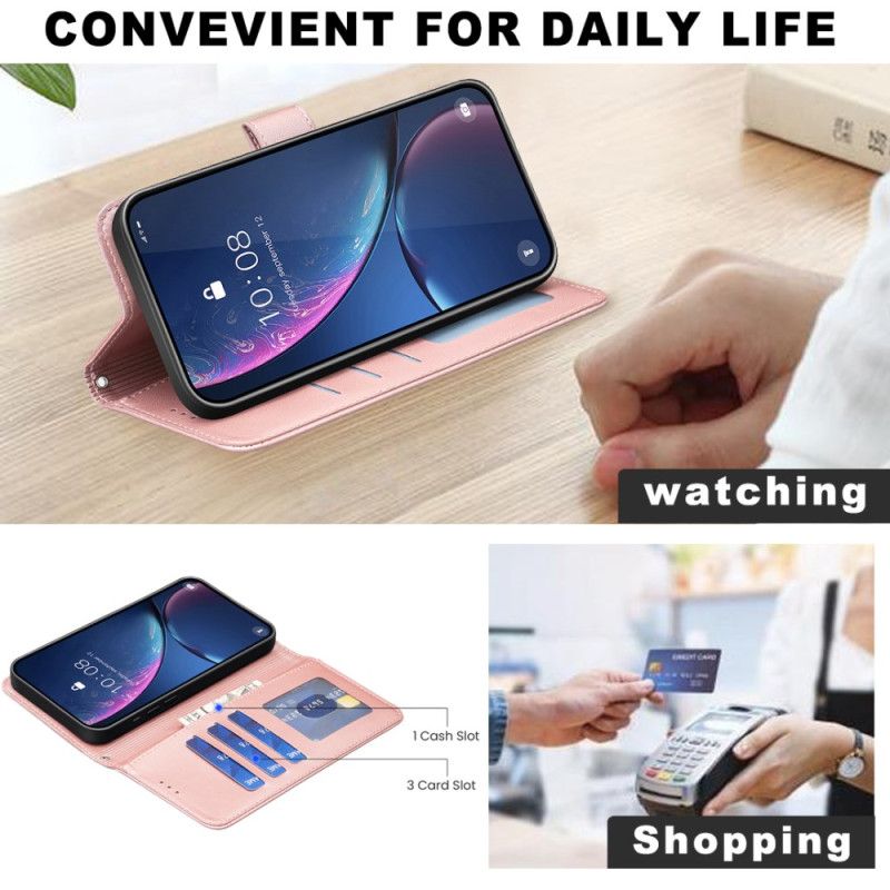 Flip Cover Samsung Galaxy S25 5g Edge Kløvermønster