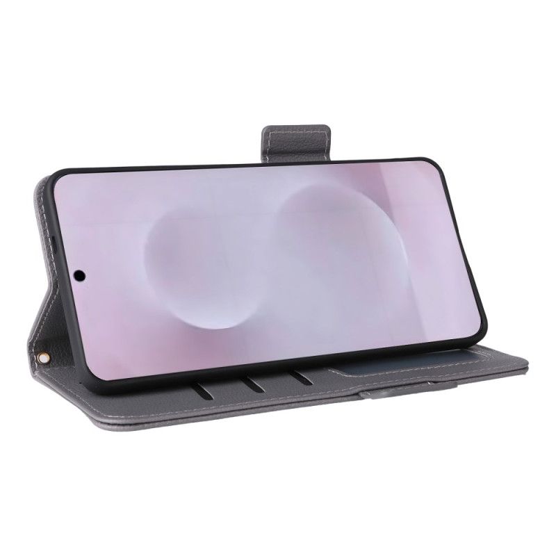 Flip Cover Samsung Galaxy S25 5g Edge Kunstlæder Med Rem