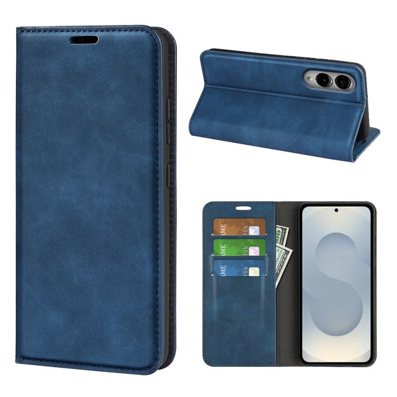 Flip Cover Samsung Galaxy S25 5g Edge Læderstil