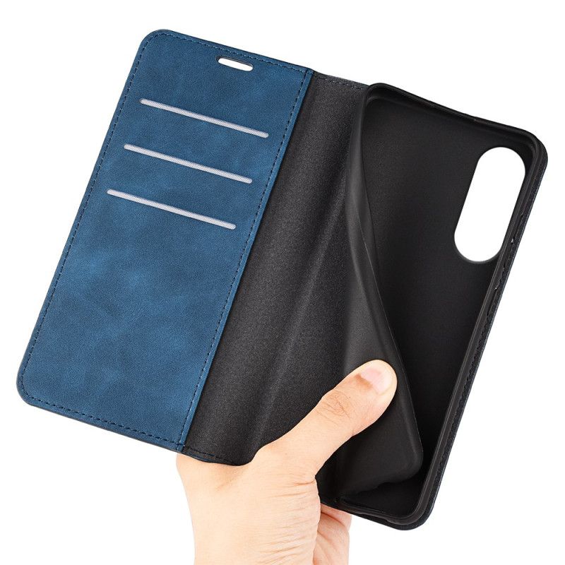 Flip Cover Samsung Galaxy S25 5g Edge Læderstil