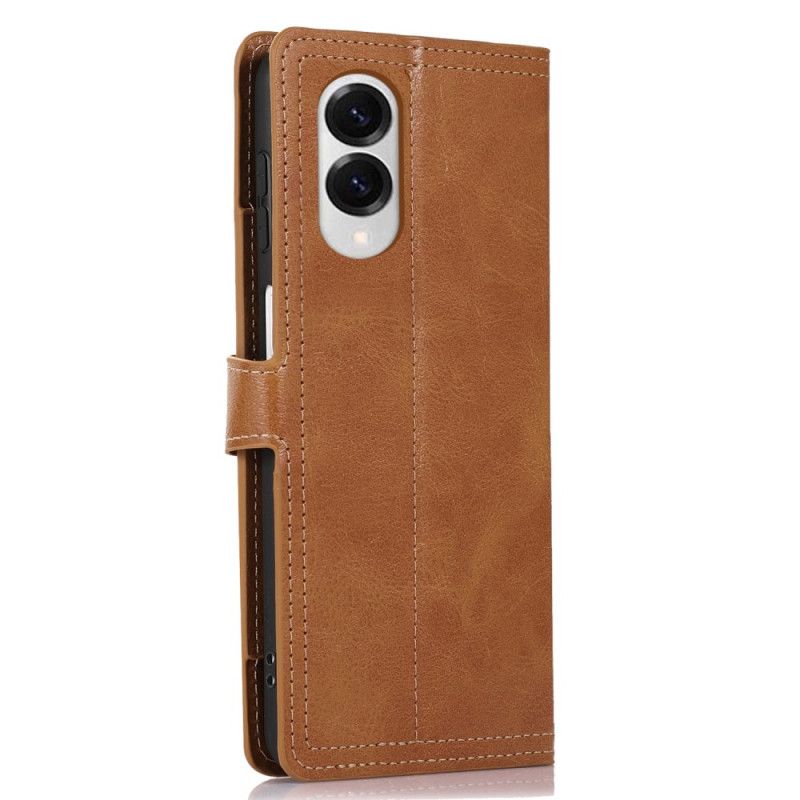 Flip Cover Samsung Galaxy S25 5g Edge Lynlås Og Kortholder