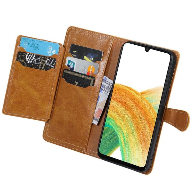 Flip Cover Samsung Galaxy S25 5g Edge Lynlås Og Kortholder