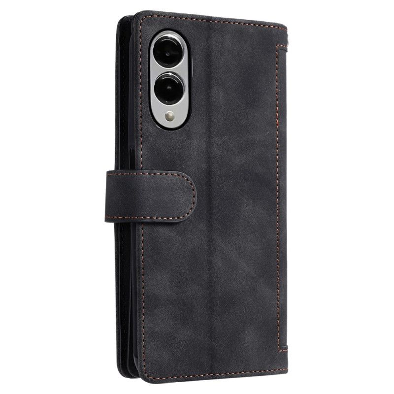 Flip Cover Samsung Galaxy S25 5g Edge Lynlås Pung