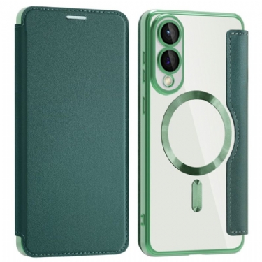 Flip Cover Samsung Galaxy S25 5g Edge Magsafe Kompatibel Med Rfid-blokering