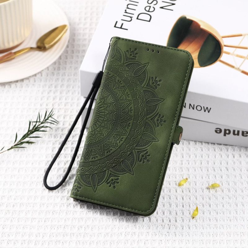 Flip Cover Samsung Galaxy S25 5g Edge Mandala Ruskindseffekt