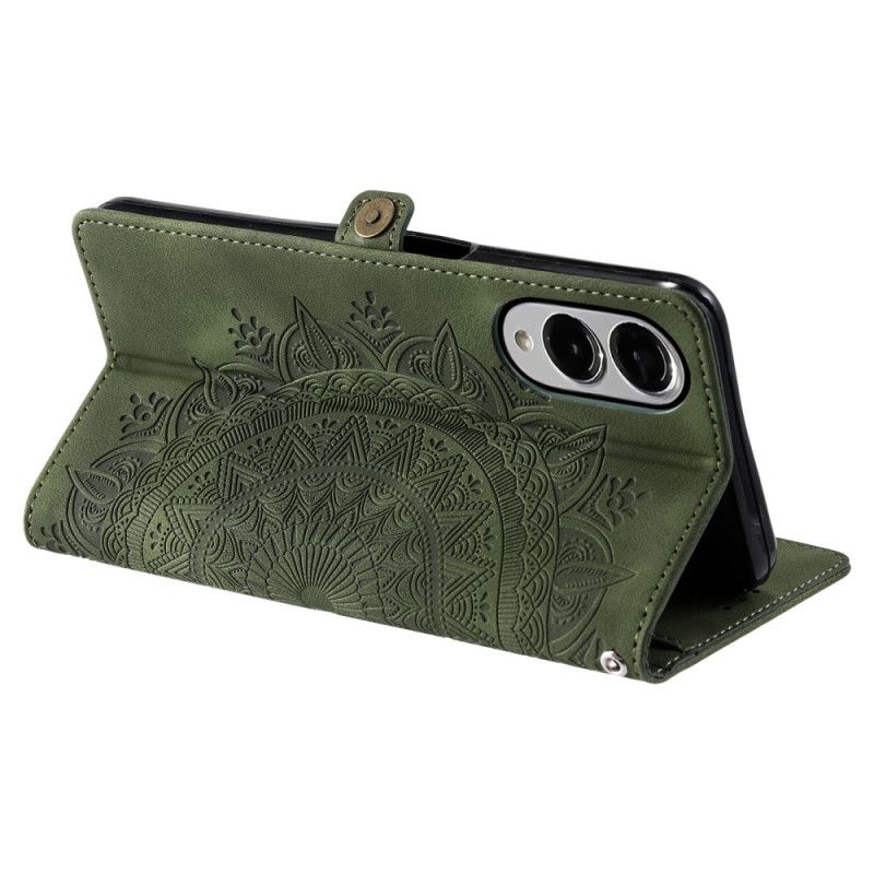 Flip Cover Samsung Galaxy S25 5g Edge Mandala Ruskindseffekt