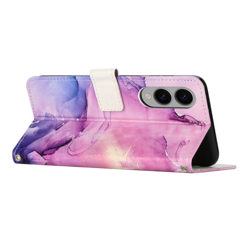 Flip Cover Samsung Galaxy S25 5g Edge Marmorstil