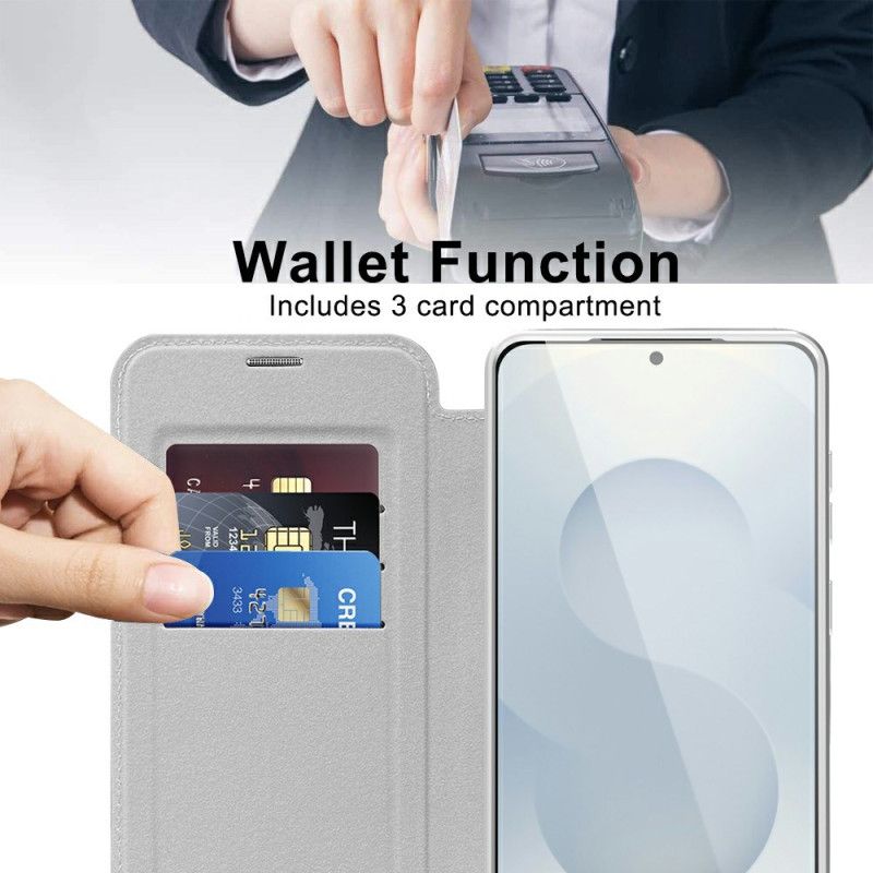 Flip Cover Samsung Galaxy S25 5g Edge Quiltet Magsafe-kompatibel