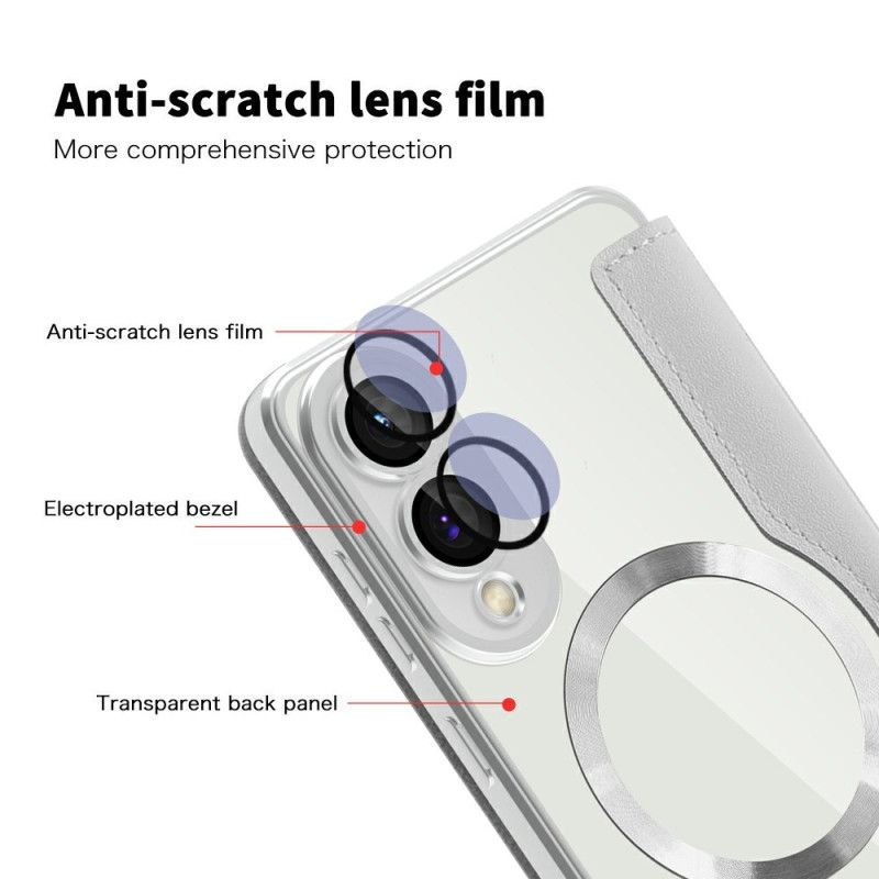 Flip Cover Samsung Galaxy S25 5g Edge Quiltet Magsafe-kompatibel