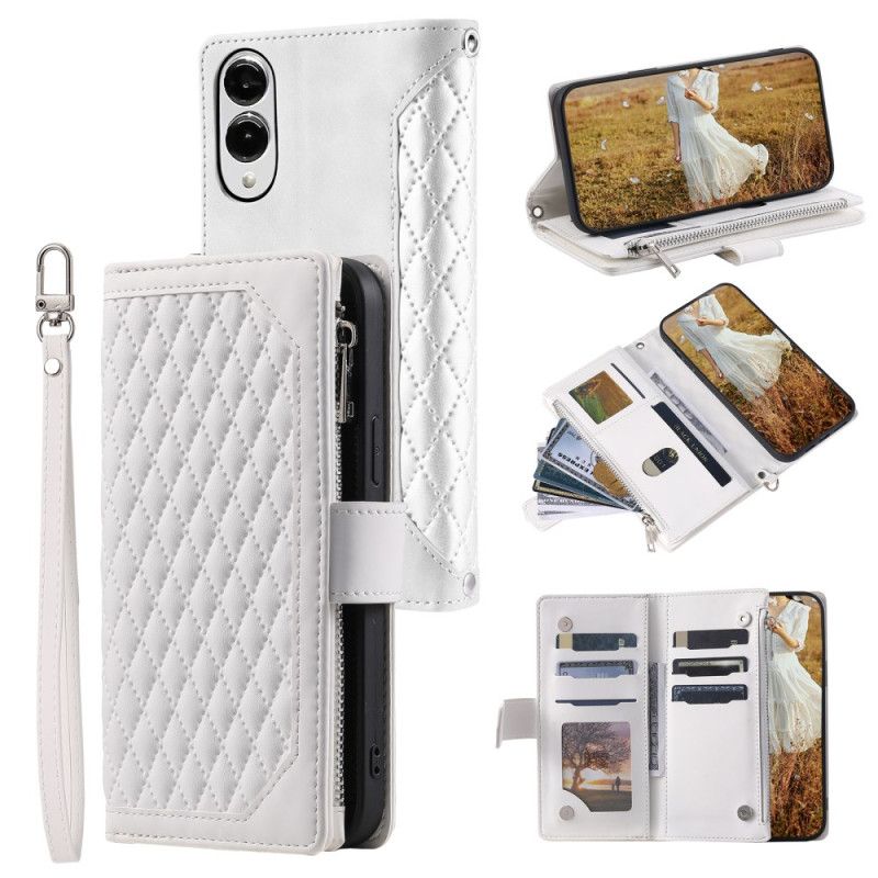 Flip Cover Samsung Galaxy S25 5g Edge Quiltet Pung