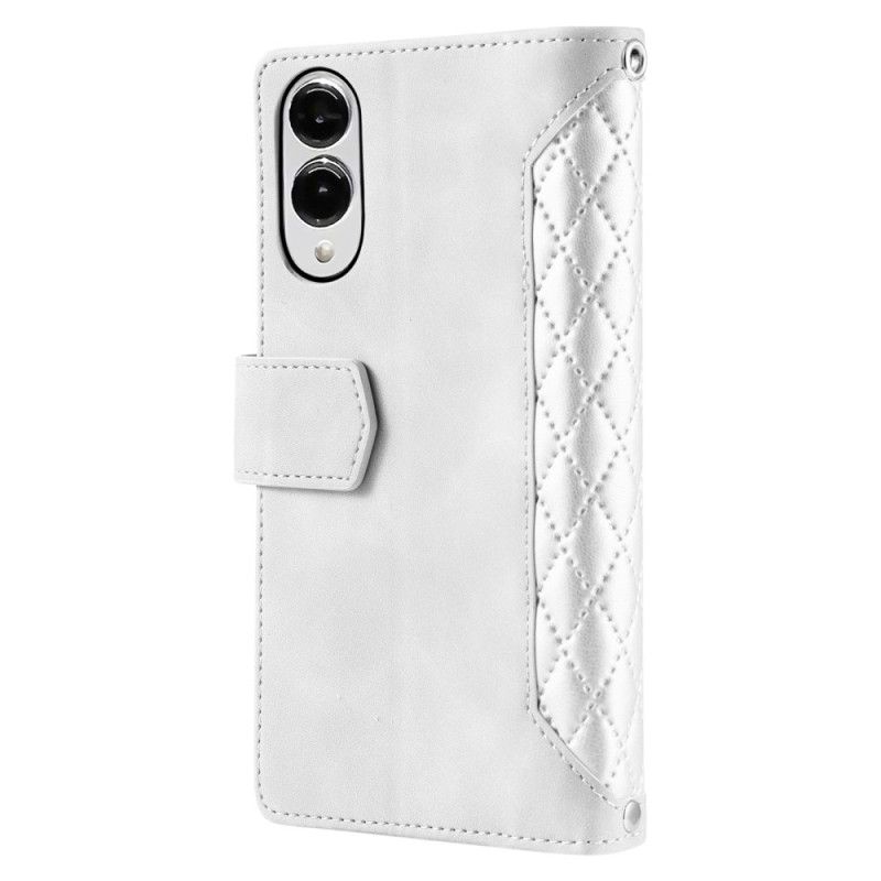 Flip Cover Samsung Galaxy S25 5g Edge Quiltet Pung