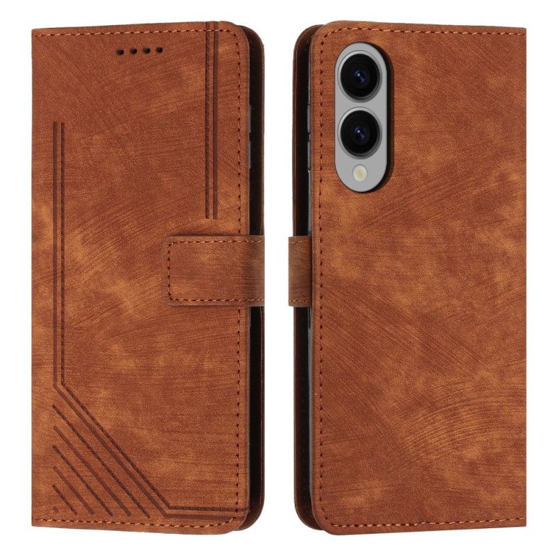 Flip Cover Samsung Galaxy S25 5g Edge Retrodesign