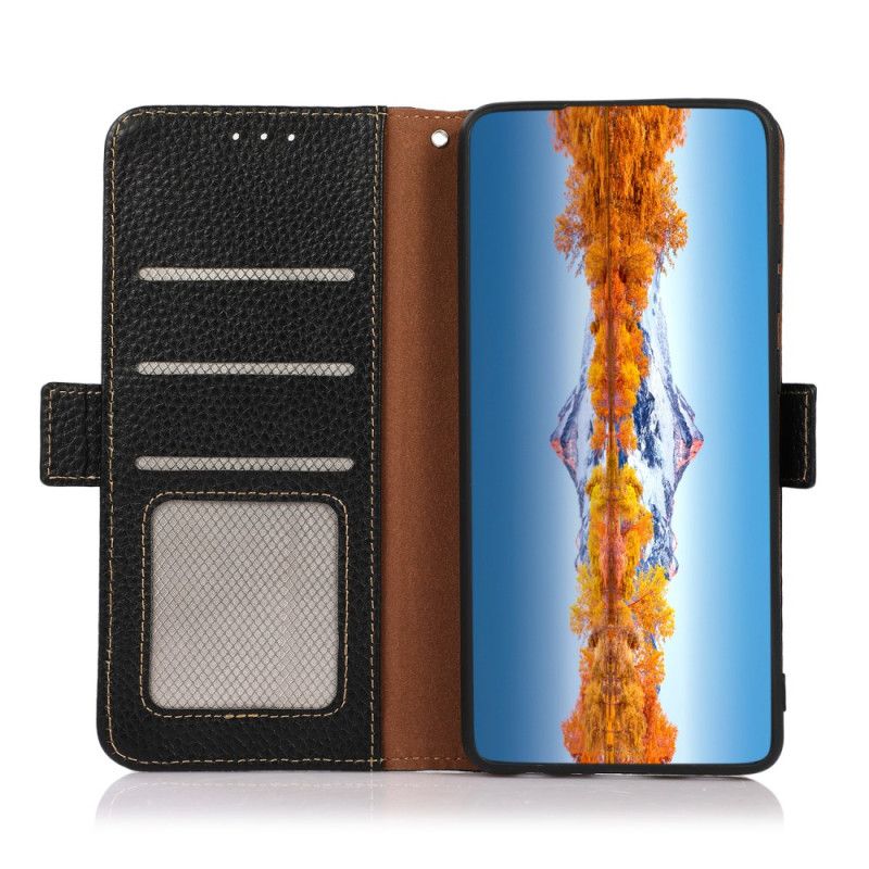 Flip Cover Samsung Galaxy S25 5g Edge Rfid-beskyttelse Khazneh
