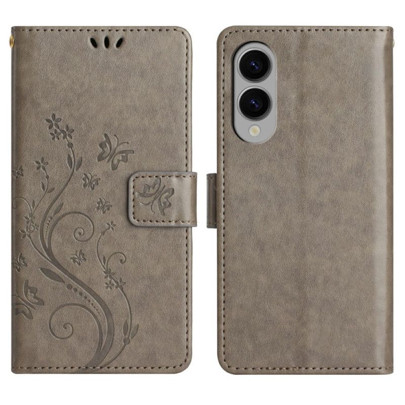 Flip Cover Samsung Galaxy S25 5g Edge Små Blomster
