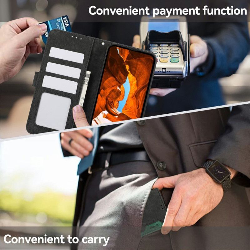 Flip Cover Samsung Galaxy S25 5g Edge Tofarvet Abeel