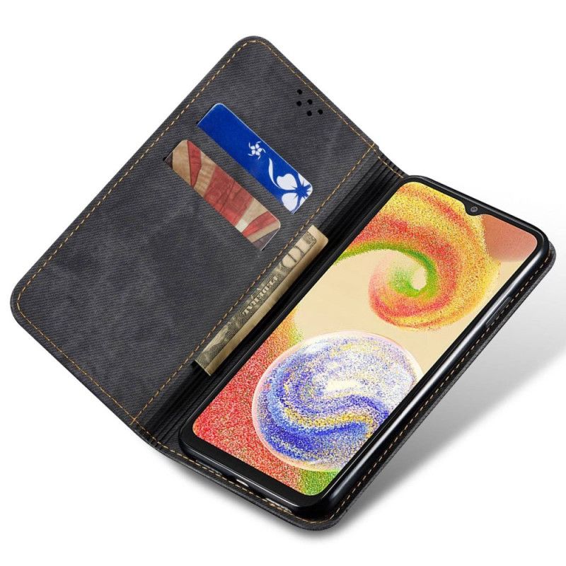 Flip Cover Til Samsung Galaxy S25 5g Edge Denimstof