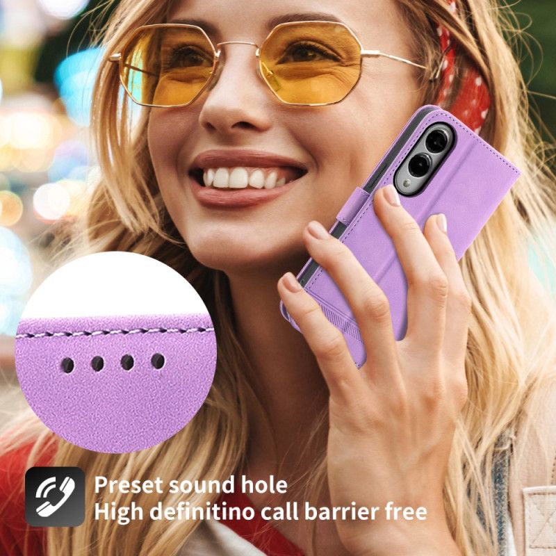 Flip Cover Til Samsung Galaxy S25 5g Edge Dierfeng