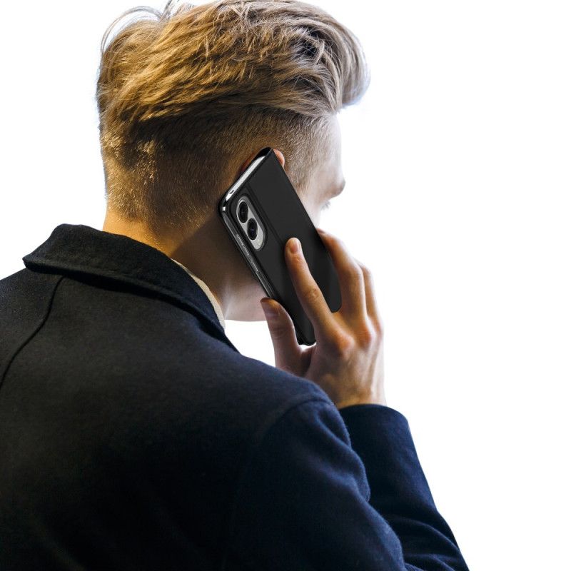Flip Cover Til Samsung Galaxy S25 5g Edge Dux Ducis Pro-seriens Skin