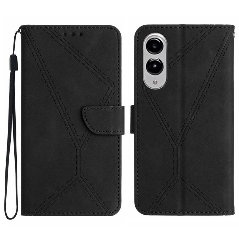 Flip Cover Til Samsung Galaxy S25 5g Edge Striber Og Striber