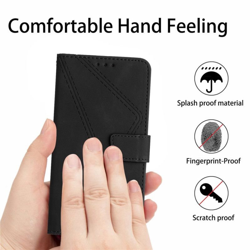 Flip Cover Til Samsung Galaxy S25 5g Edge Striber Og Striber